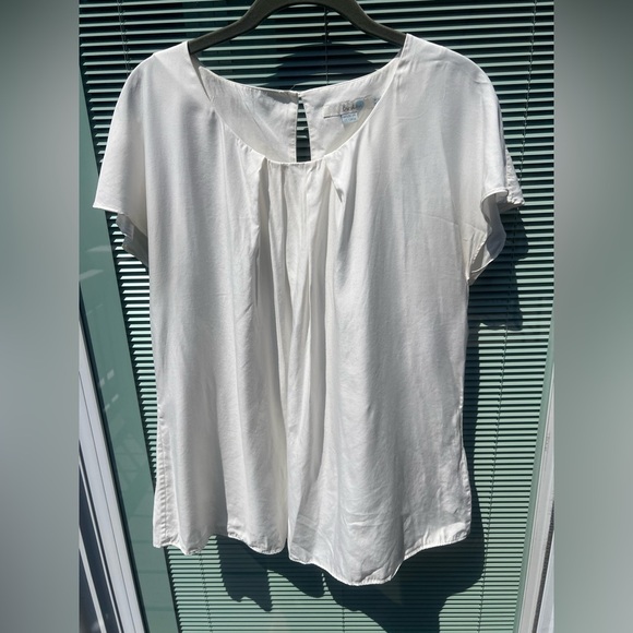 Boden Ravello silk top white size 12 - Picture 10 of 12